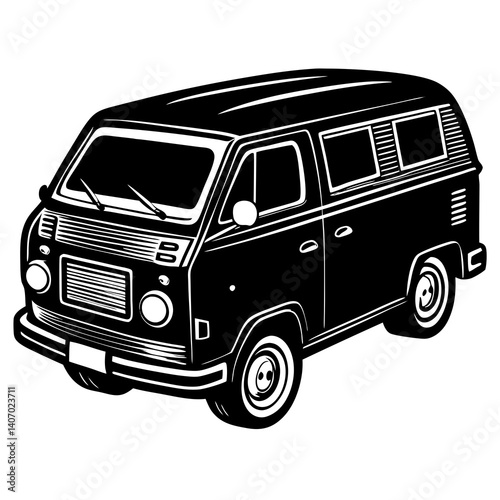 vector illustration of a bus