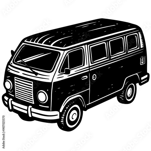 vector illustration of a bus