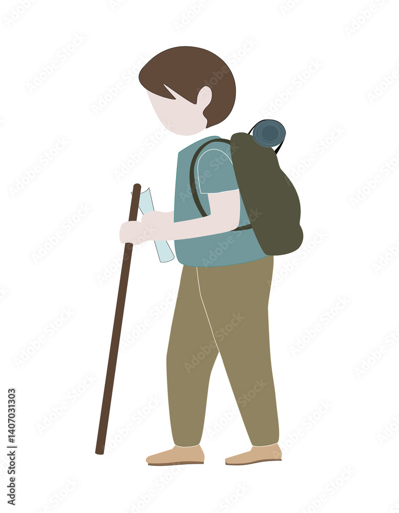 Fototapeta premium hiking