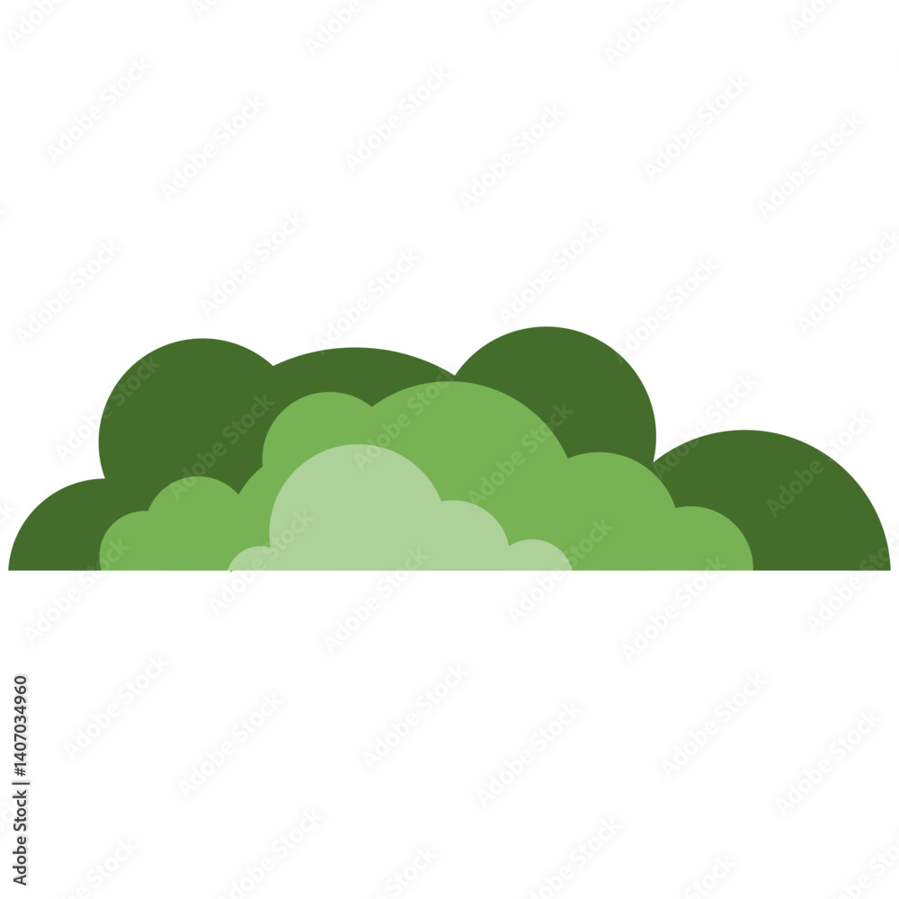 Fototapeta premium Green Bushes