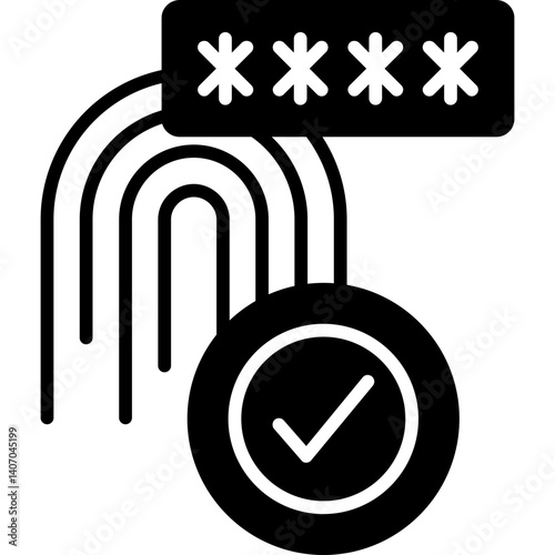 Biometric Authentication Icon