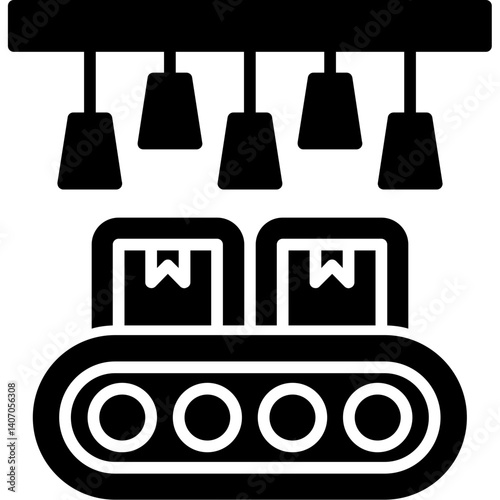 Food Processing Machine Icon