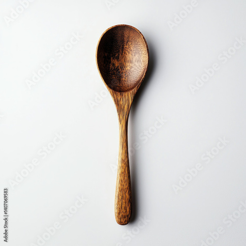 wood spoon isolated