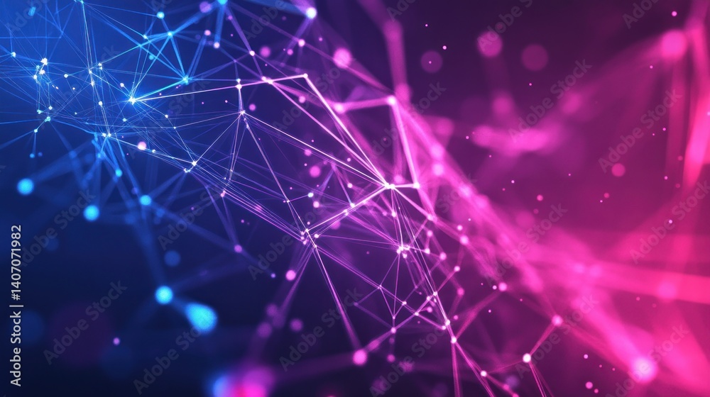 illuminated polygonal structures in dynamic juxtaposition creating a digital web of interconnectedness radiating electric blue and vibrant pink energy in abstract design illuminated polygonal structures in dynamic juxtaposition creating a digital web of interconnectedness radiating electric blue and vibrant pink energy in abstract design