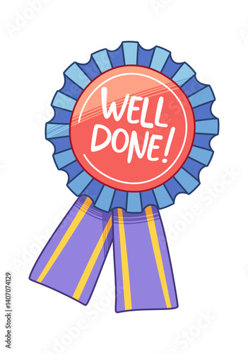 Well done medallion hand drawn