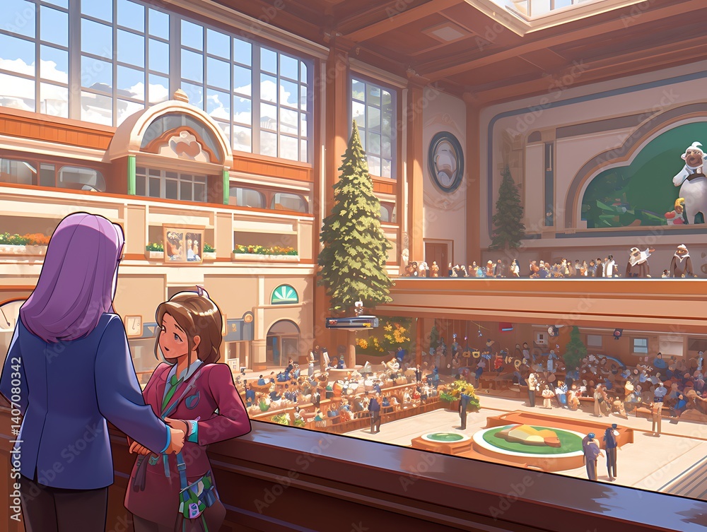 Fototapeta premium Grand Hall Observation