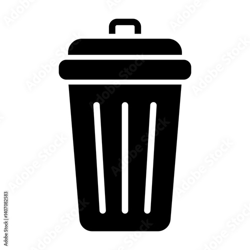 Delete Vector Glyph Icon Design