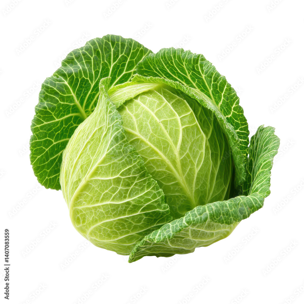 Fresh green cabbage isolated on white background. Healthy eating and vegetarian food concept. Fresh green cabbage isolated on white background. Healthy eating and vegetarian food concept.