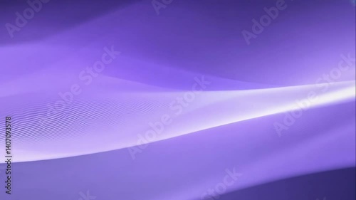 Abstract purple wave pattern with smooth gradients and flowing lines creating a calming and serene visual effect suitable for backgrounds and creative designs