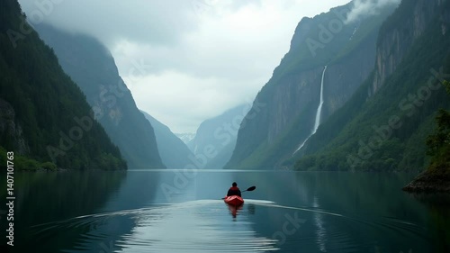 Mystic Rain Over Milford Sound