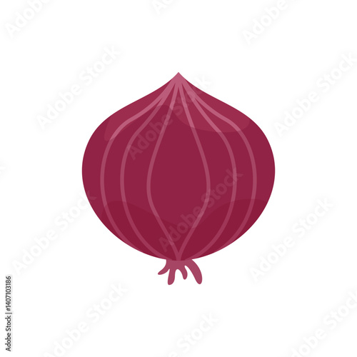 red onion illustration design