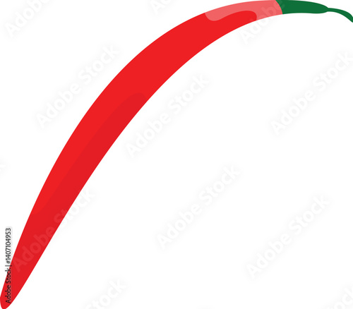 red chili illustration design