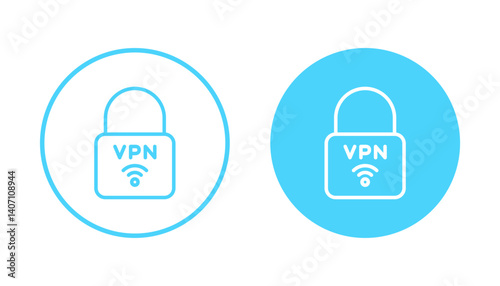 Vpn icon vector. Private network sign and symbol. virtual private network icon.