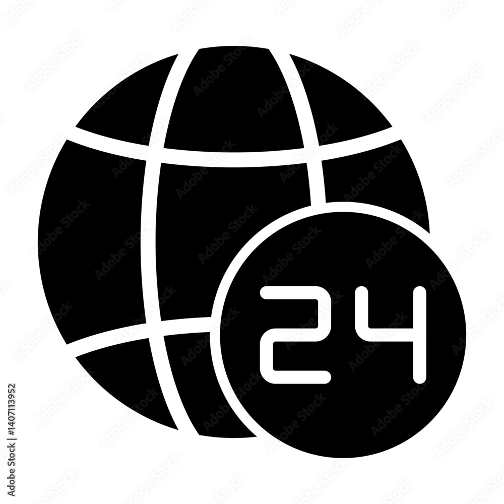 High Availability Vector Glyph Icon Design High Availability Vector Glyph Icon Design