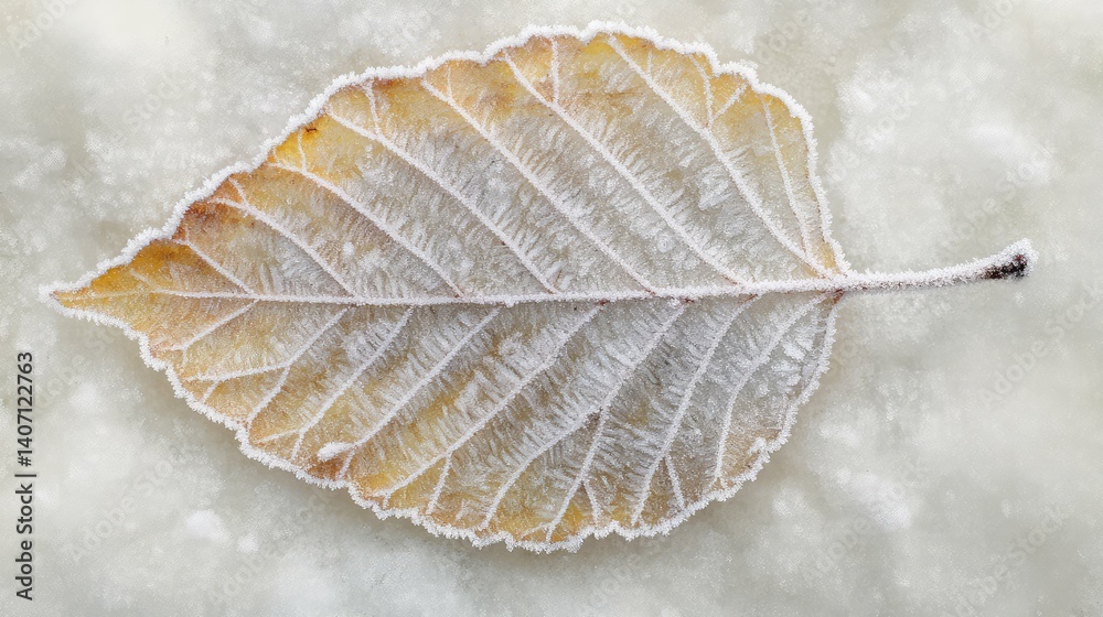 birch leaf fall isolated