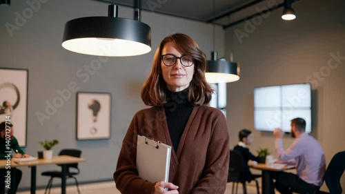 The Confident Business Woman