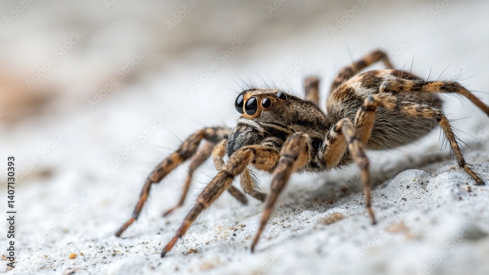 Wolf Spider, Close-up Wolf Spider, Close-up