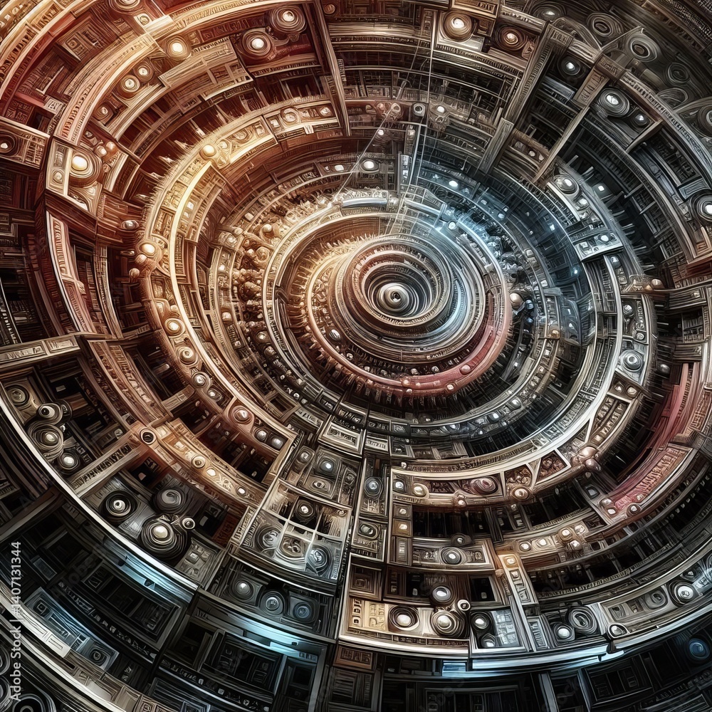 Obraz premium Intricate and or psychedelic themes