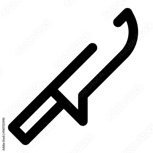 kitchen dashed line icon