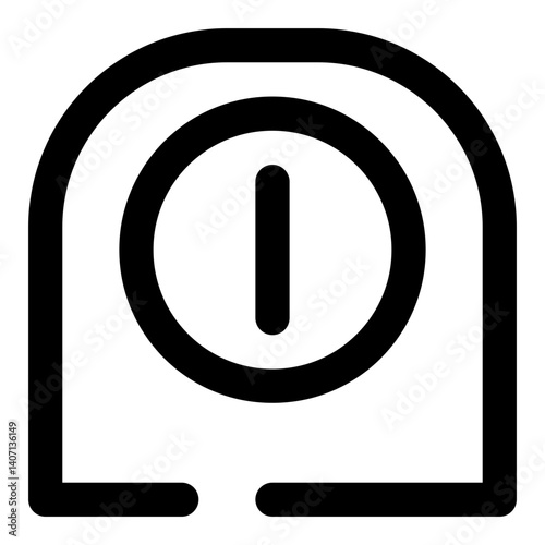 kitchen dashed line icon