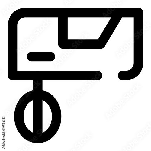 kitchen dashed line icon