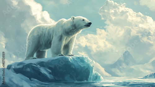 Alone on the Ice: A Polar Bear's Vigil