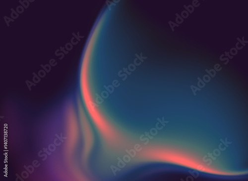 abstract colorful background | Gradient abstract shape with lo-fi grainy effect and nostalgic soft blur
