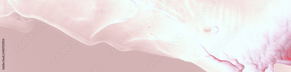 Fototapeta premium Rose Marble Foiling. Splash Banner Design.
