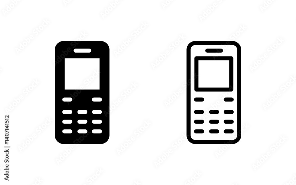Phone icon vector illustration. Call sign and symbol. telephone symbol Phone icon vector illustration. Call sign and symbol. telephone symbol