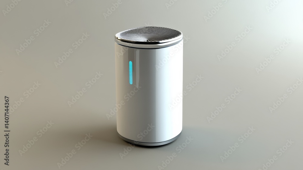 Air purifier, realistic vector humidifier and home conditioner, household appliance in 3D object. House climate control and air filter electronic device, isolated realistic domestic air purifier Air purifier, realistic vector humidifier and home conditioner, household appliance in 3D object. House climate control and air filter electronic device, isolated realistic domestic air purifier