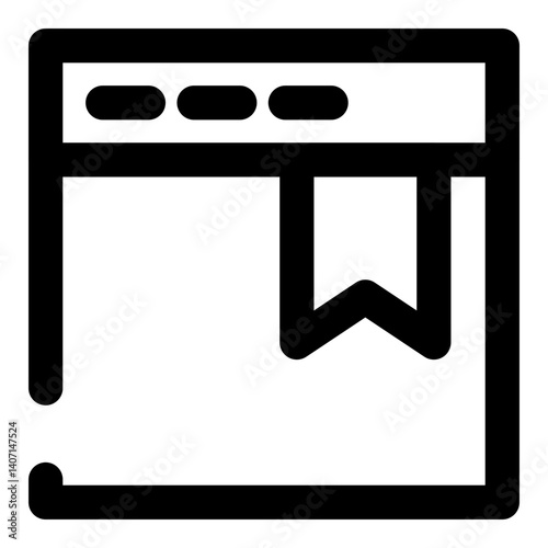 web and seo dashed line icon