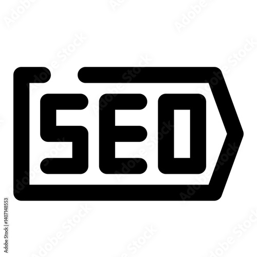 web and seo dashed line icon