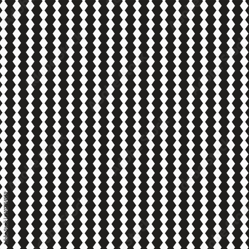 seamless pattern white and black hexagon background walpaper vector illustration