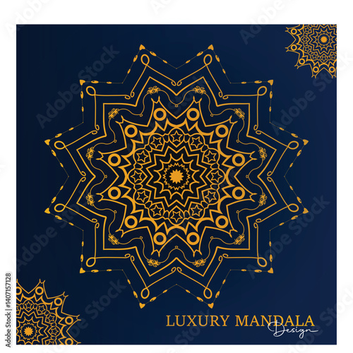 Mandala: the circle of life, reimagined with gold and grandeur