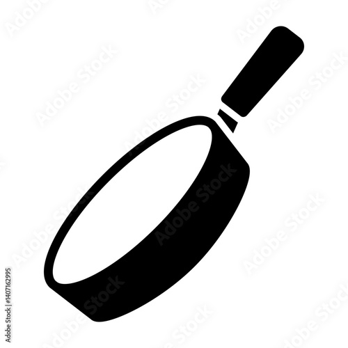 Pan Vector Glyph Icon Design