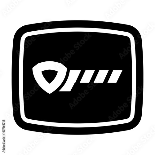 Experience Bar Vector Glyph Icon Design