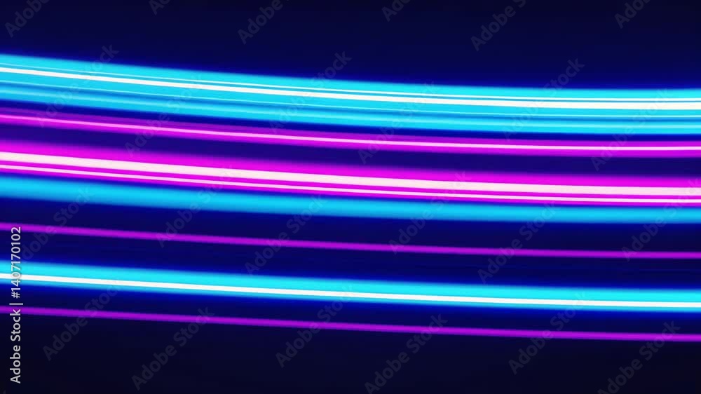 Explore the vibrant and dynamic world of neon strip light painting on a dark backdrop, creating a mesmerizing visual effect. Explore the vibrant and dynamic world of neon strip light painting on a dark backdrop, creating a mesmerizing visual effect.
