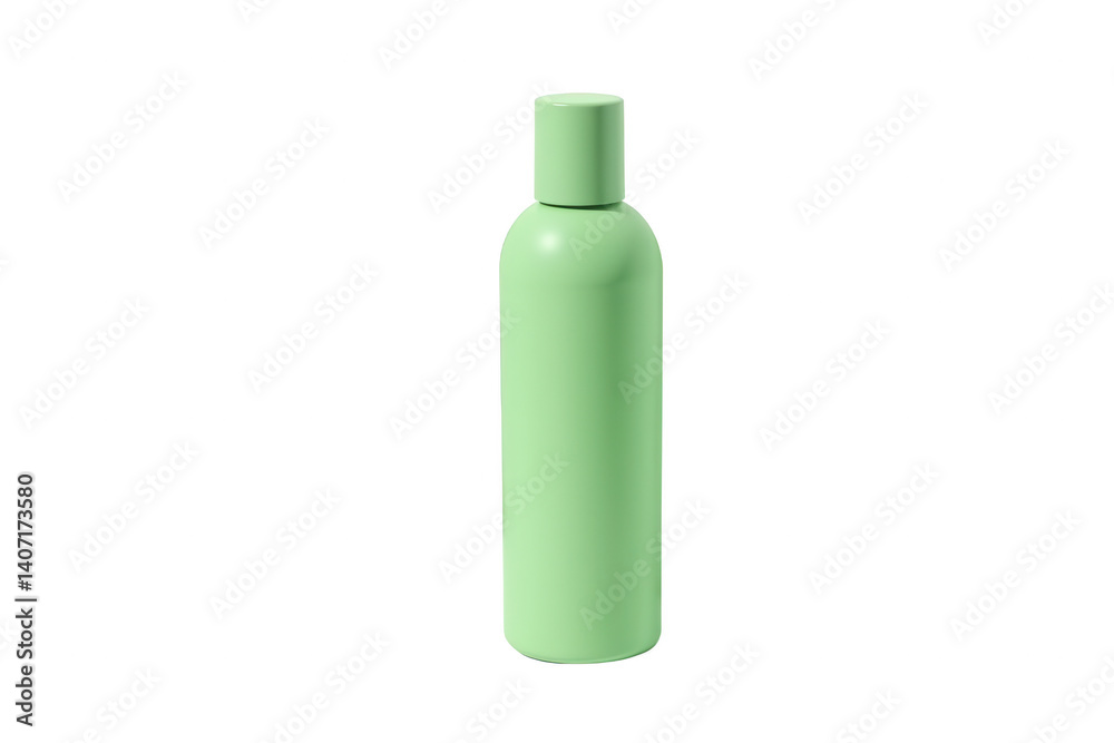 Mint Green Bottle isolated Mint Green Bottle isolated