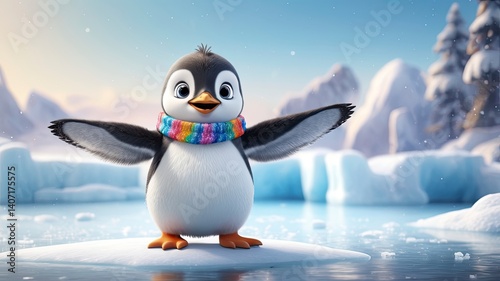 Penguin Playtime Delight