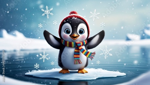 Penguin Playtime Delight