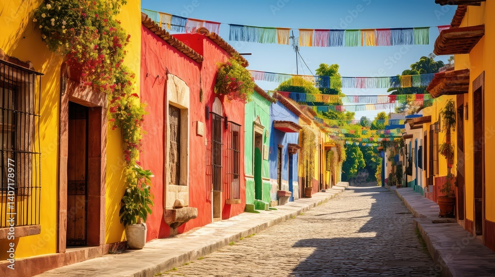 Fototapeta premium street mexico road