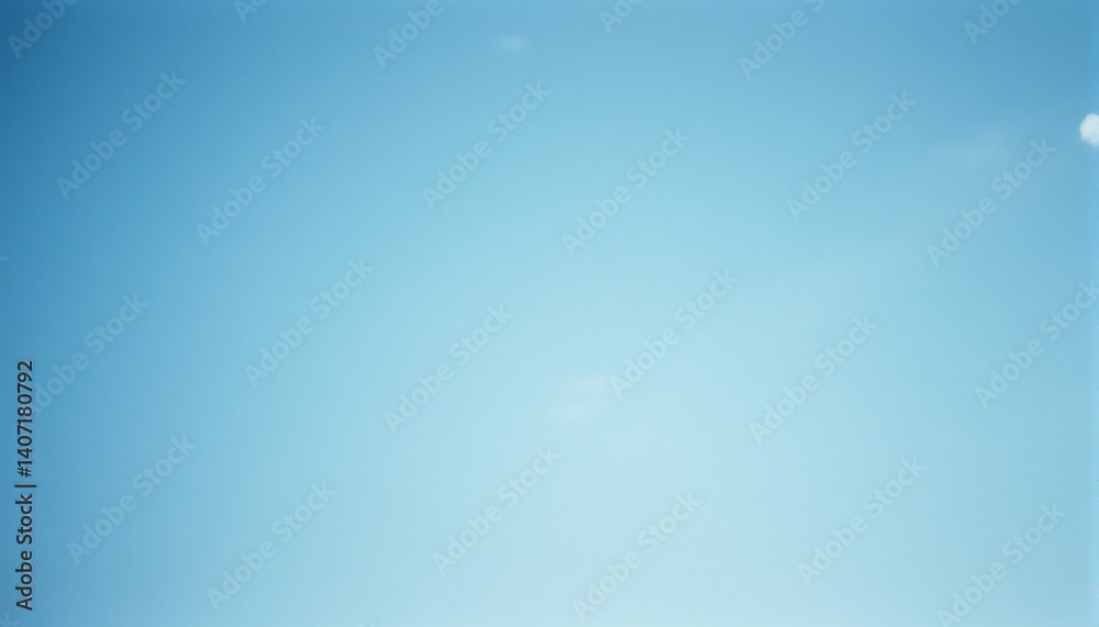 Obraz premium Azure expanse: A bright, clear blue sky. evoking feelings of openness and tranquility