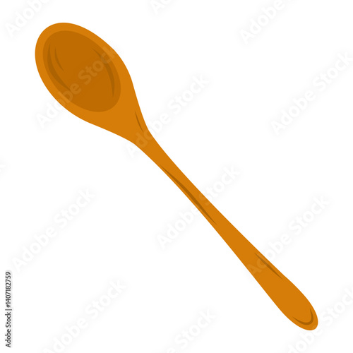 Wooden spoon used for stirring in a rustic kitchen environment