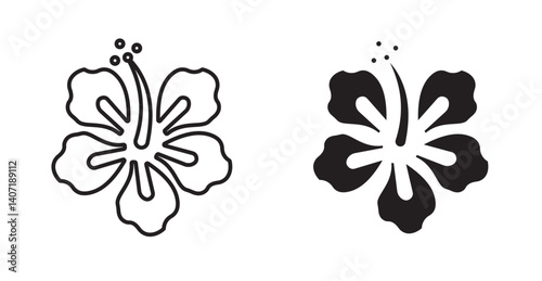hawaiian flower icon