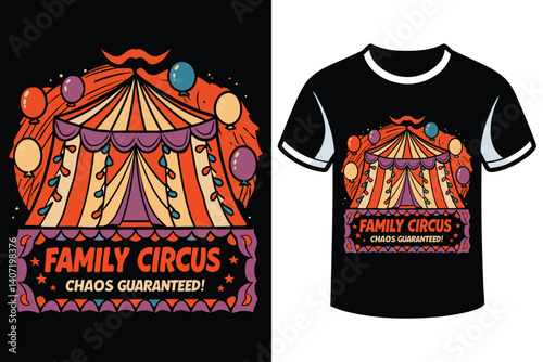 T-shirt with a playful twist for family gatherings