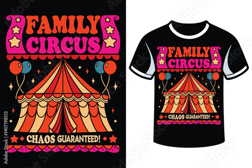 T-shirt with a playful twist for family gatherings