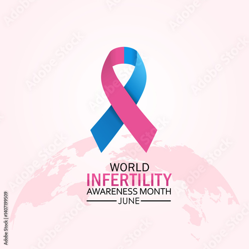 Vector graphic of World Infertility Awareness Month for World Infertility Awareness Month celebration.