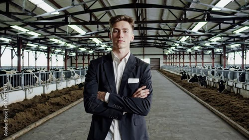 The Young Farmer in Suit