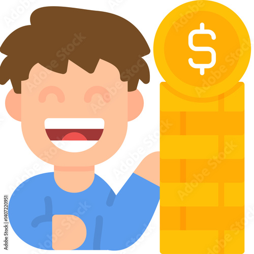 Motivation Icon Vector Element