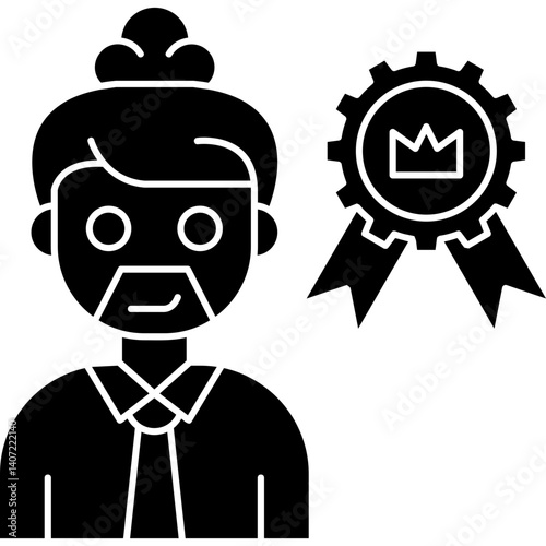 Customer Loyalty Icon Vector Element